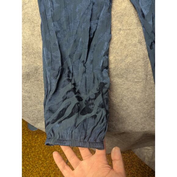 Anthropologie Laurentia Jacquard V Neck Button Front Boho POCKETS Jumpsuit Small - Picture 6 of 11